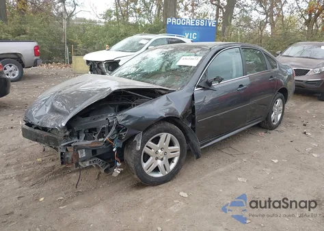 2010 Chevrolet Impala Lt из США, поврежденный, VIN 2G1WB5EK1A1170247